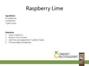 raspberry lime water recipe