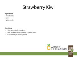 strawberry kiwi water recipe