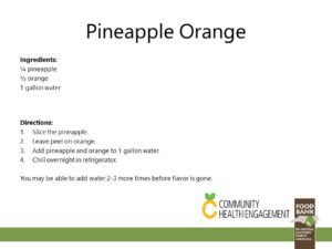 pineapple orange water recipe