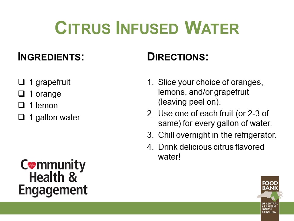 Citrus Infused Water Recipe