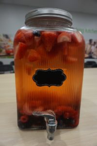 flavored fruit water