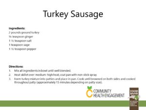 Turkey Sausage recipe