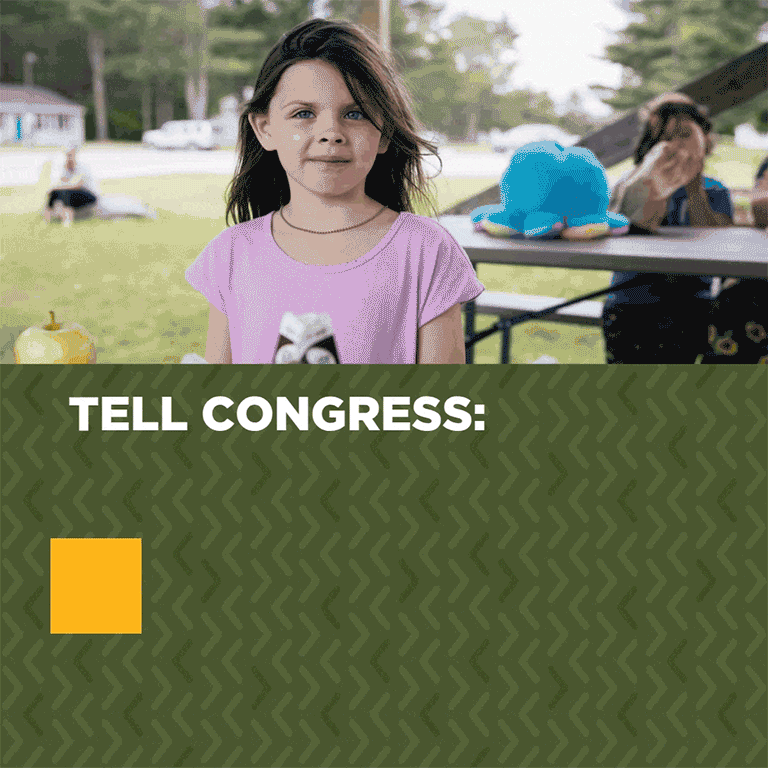 Federal action could worsen our hunger crisis. Urge Congress to reject cuts to SNAP & Medicaid!